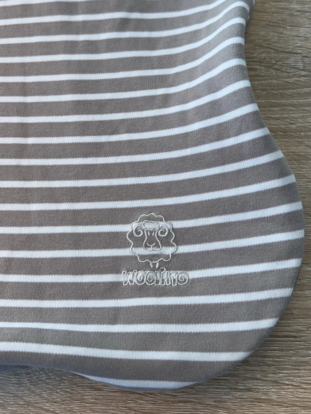 Woolino 4 Season Classic Wool & Organic Cotton Striped Sleep Sack 18-36 Months